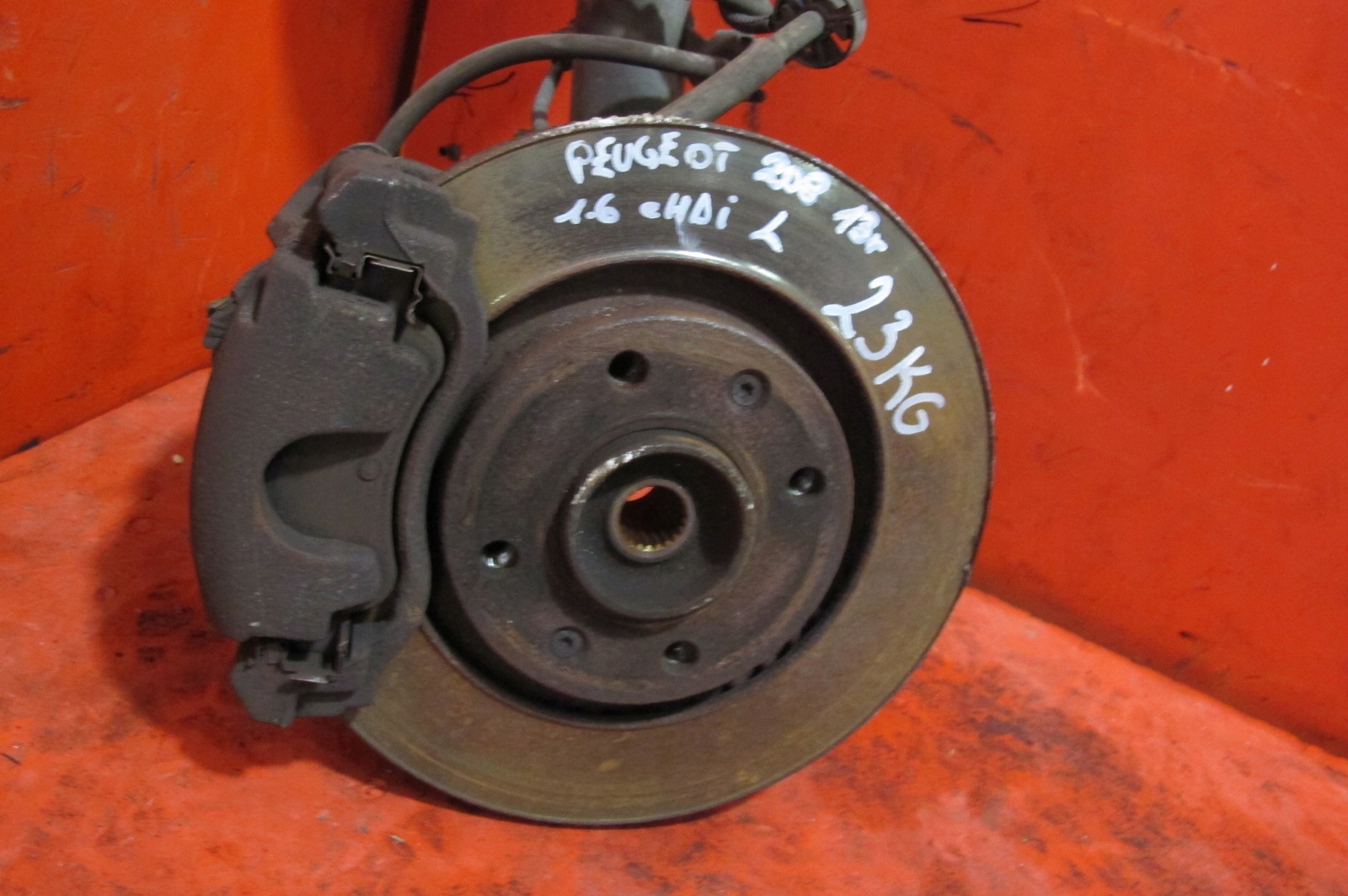 PEUGEOT 208 and 1 1.6 eHDI 9HP swing shock absorber left front front P54