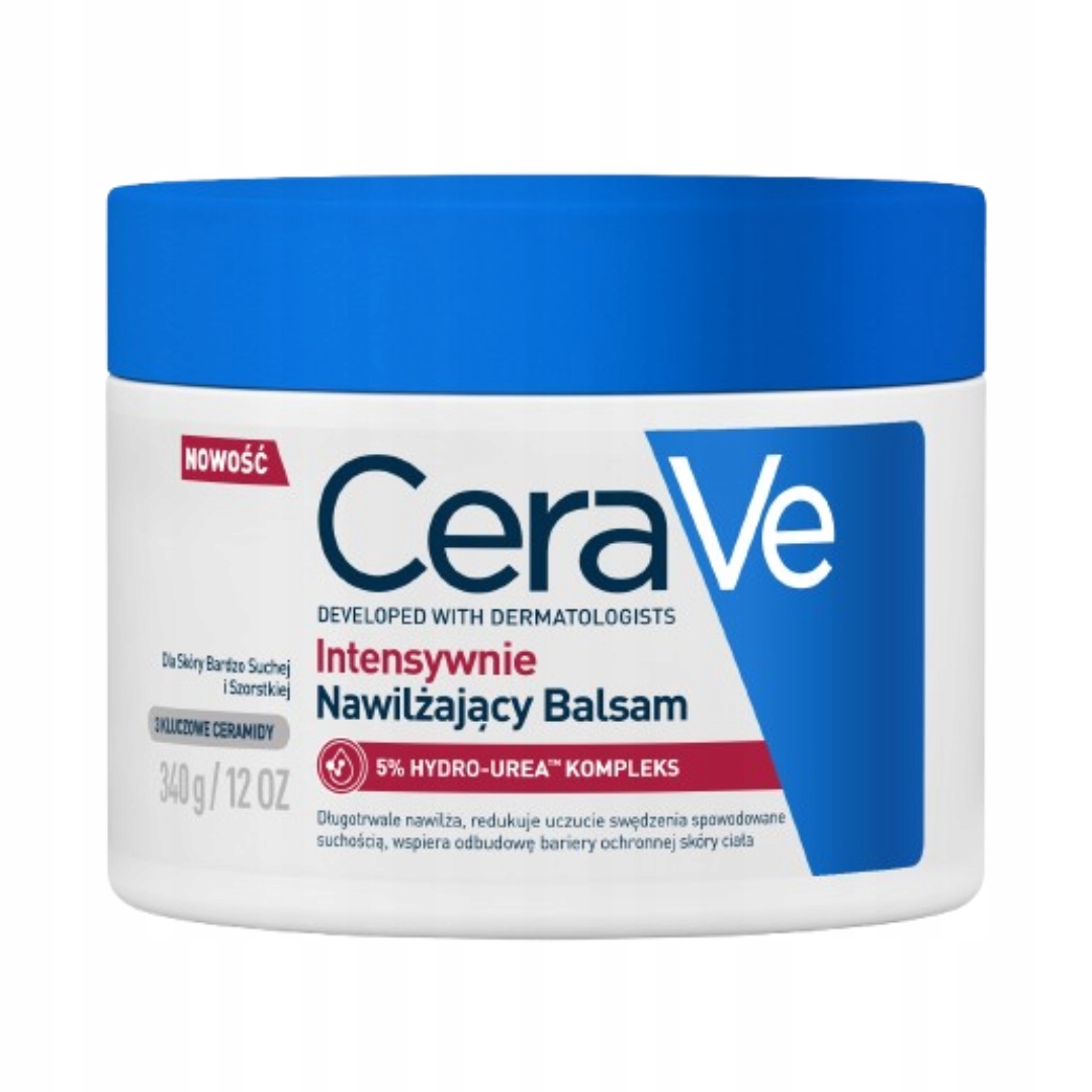 CeraVe Intensywnie nawilżający balsam do ciała skóra sucha szorstka 340g