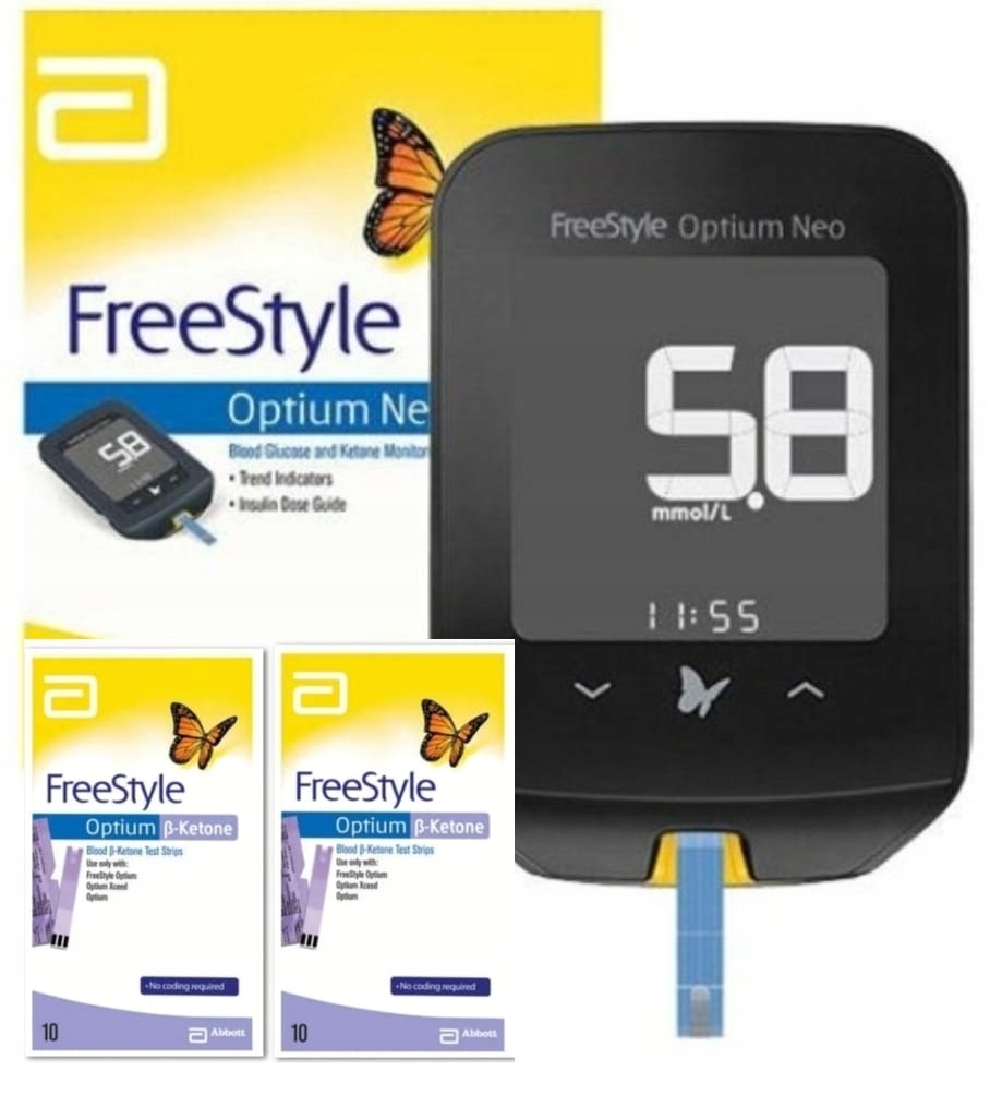 

Glukometr Optium Neo Keto Glukoza Xido Paski X 40