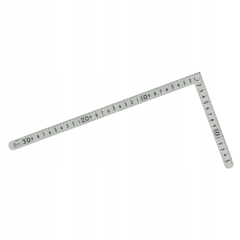 

Kątownik 30x15cm płaski ze stali nierdzewnej Shinw