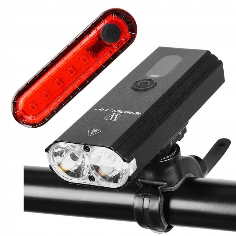 

Lampka Rowerowa Przednia Tylna Usb Czujnik Zestaw