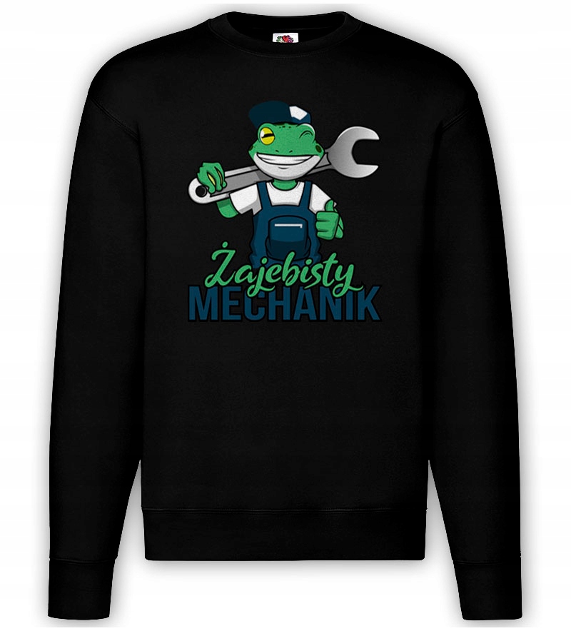 

Gruba Bluza Żajebisty Mechanik Żaba XL