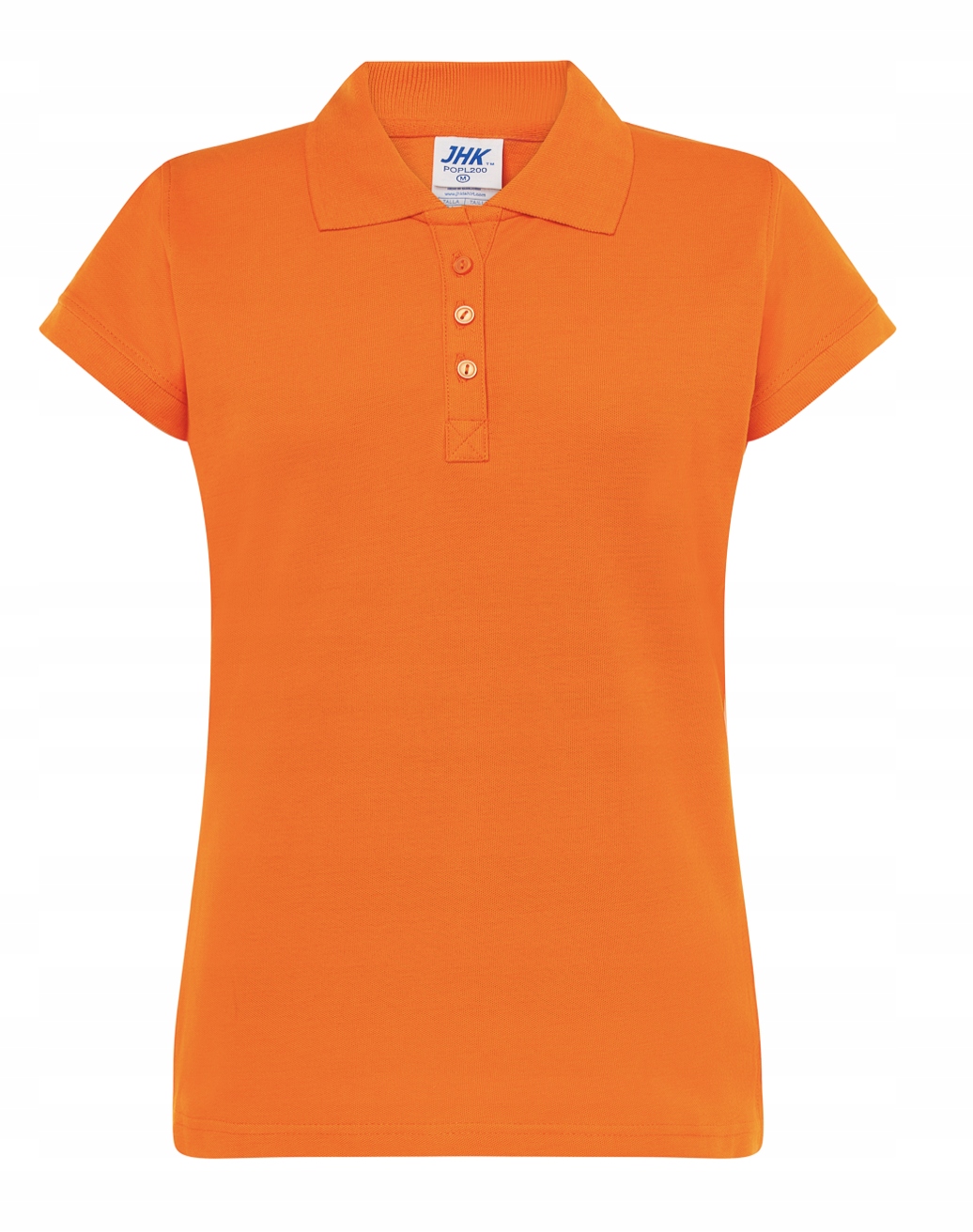 

Koszulka Polo - Pomarańczowa, damska, bawełna, S
