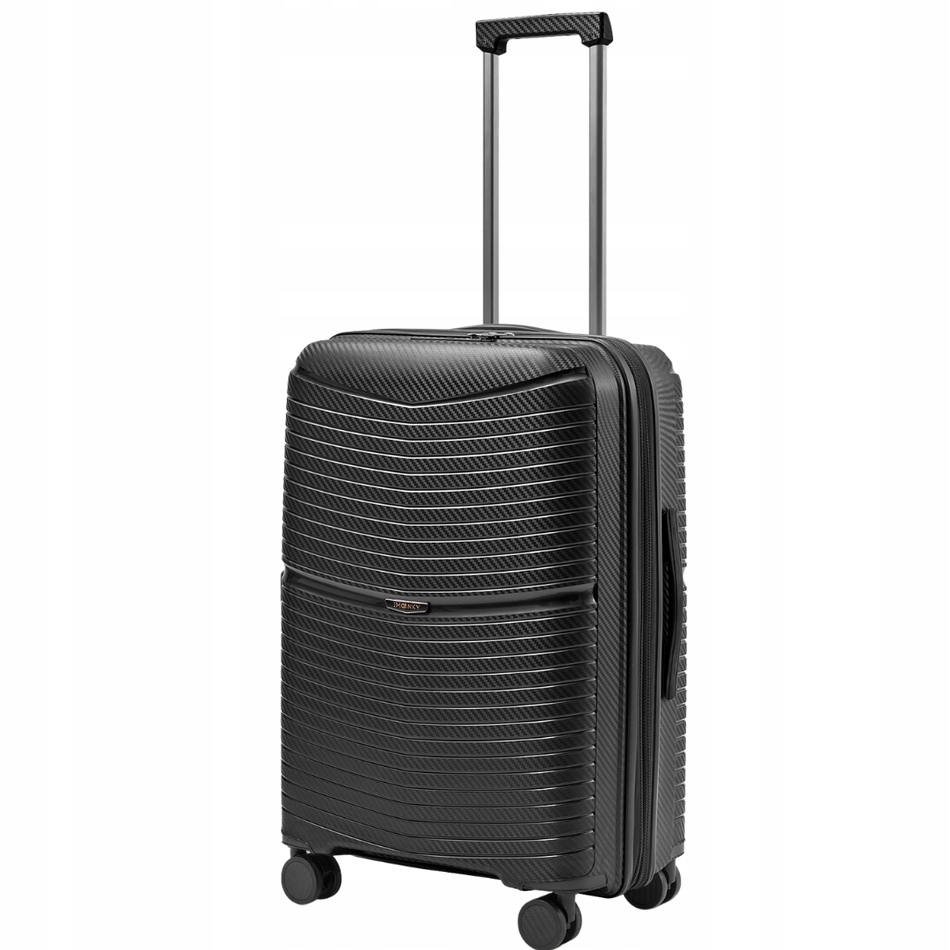 Kufr Střední tvrdý Zvětšený Tsa zámek kódový Blu Moonky 66 cm