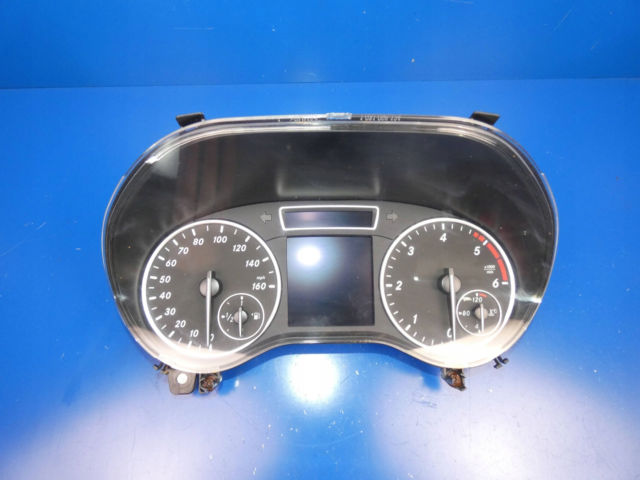 MERCEDES A KLASA W176 dials dials - WERSJA ANGIELSKA