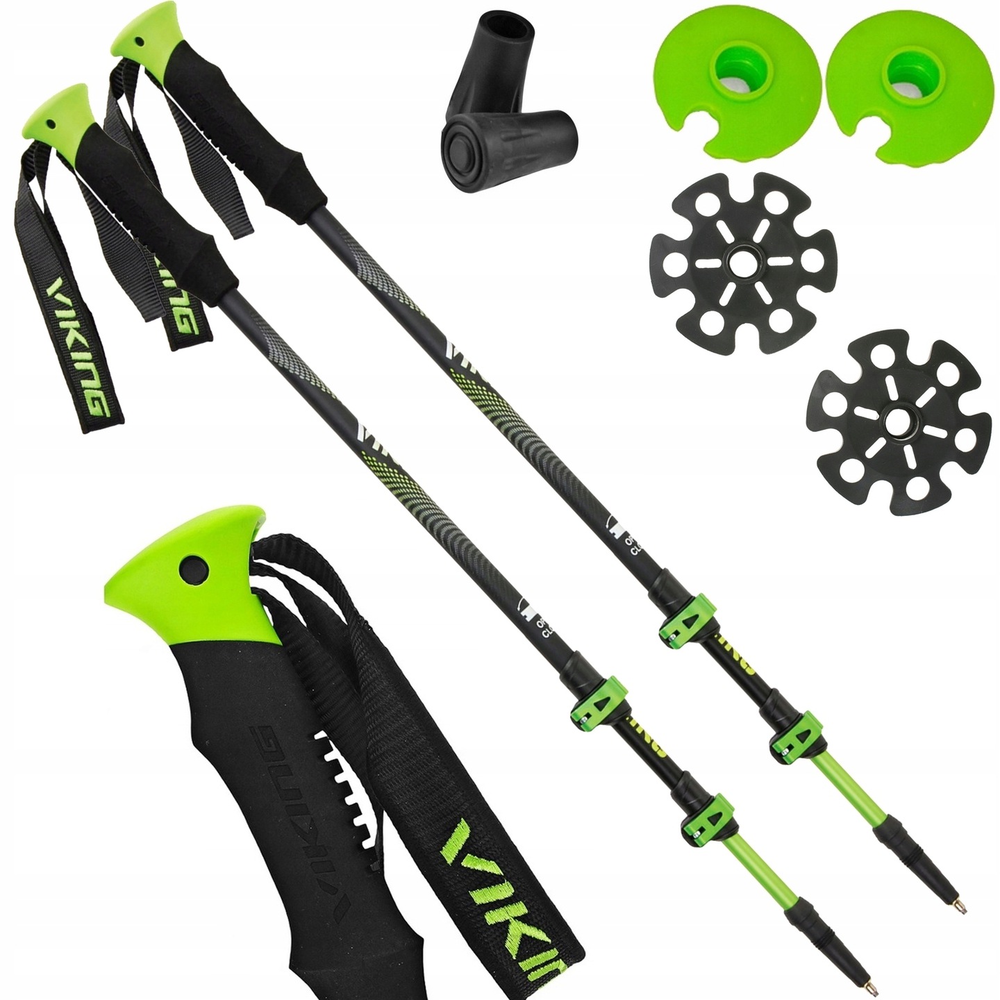 

Viking Kivi kije trekkingowe składane aluminiowe