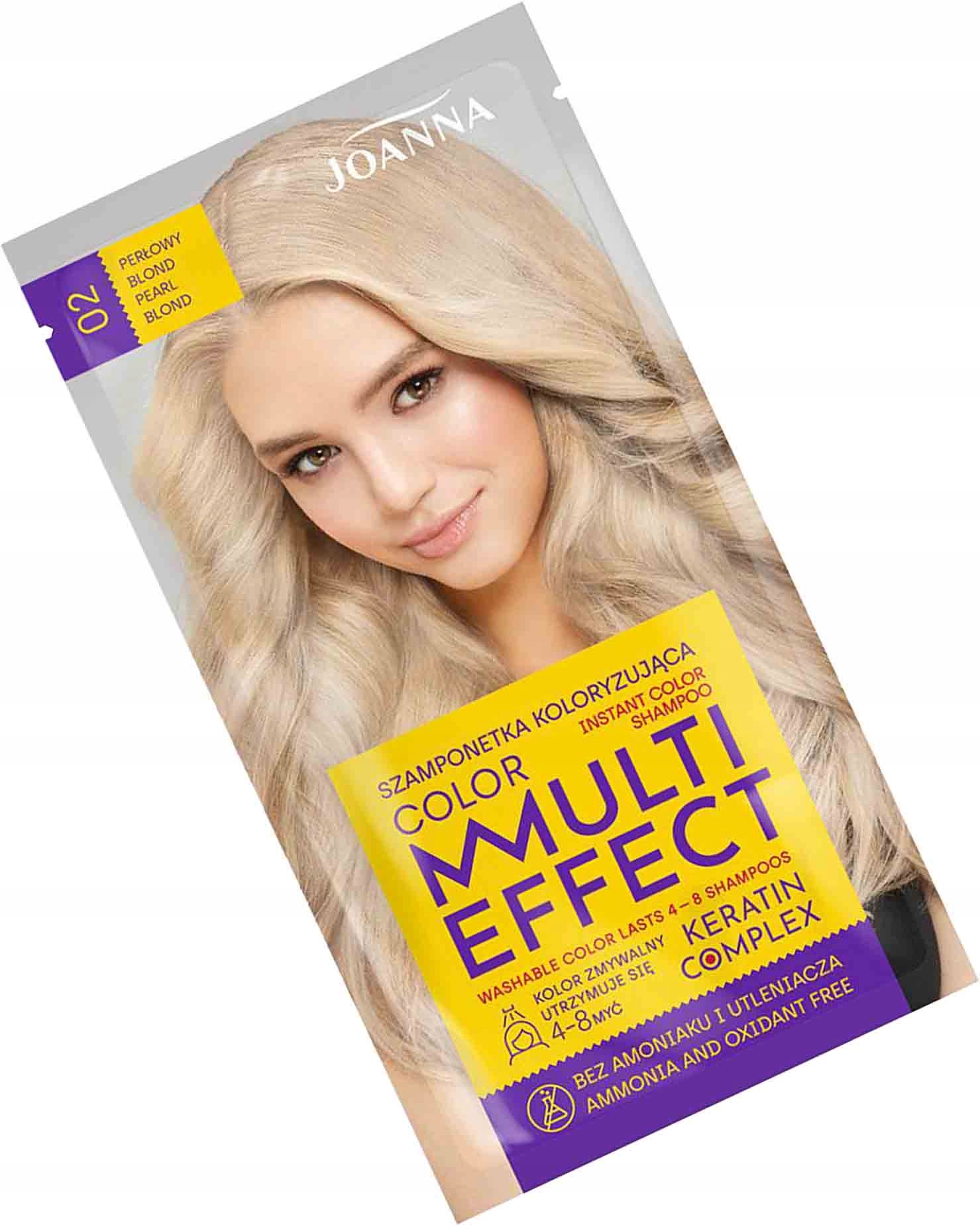 

Joanna Multi Color Szamponetka 02 Perłowy Blond