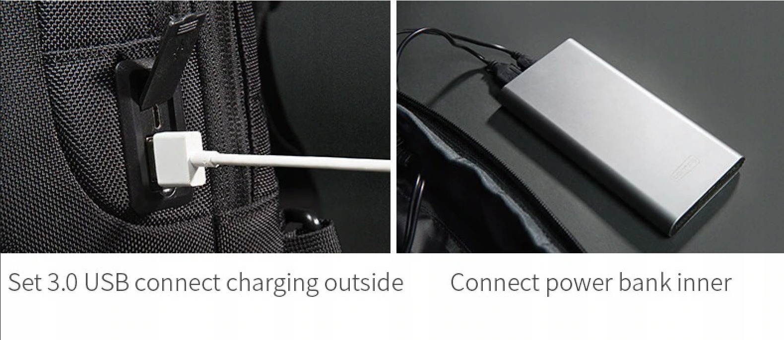 Antykradzieżowy PLECAK TORBA na JEDNO ramię TSA Model 22085