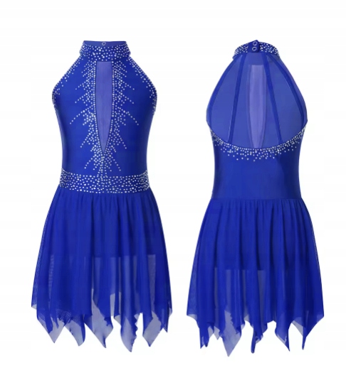 Strój Do Latino Sukienka Body Sukienka Tutu Do Tańca 164 Nr 2083