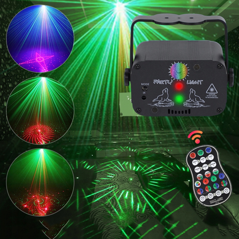 Led Diskotéková Světla S Dálkovým Ovládáním A Aktivací Zvuku Jsou Ideální