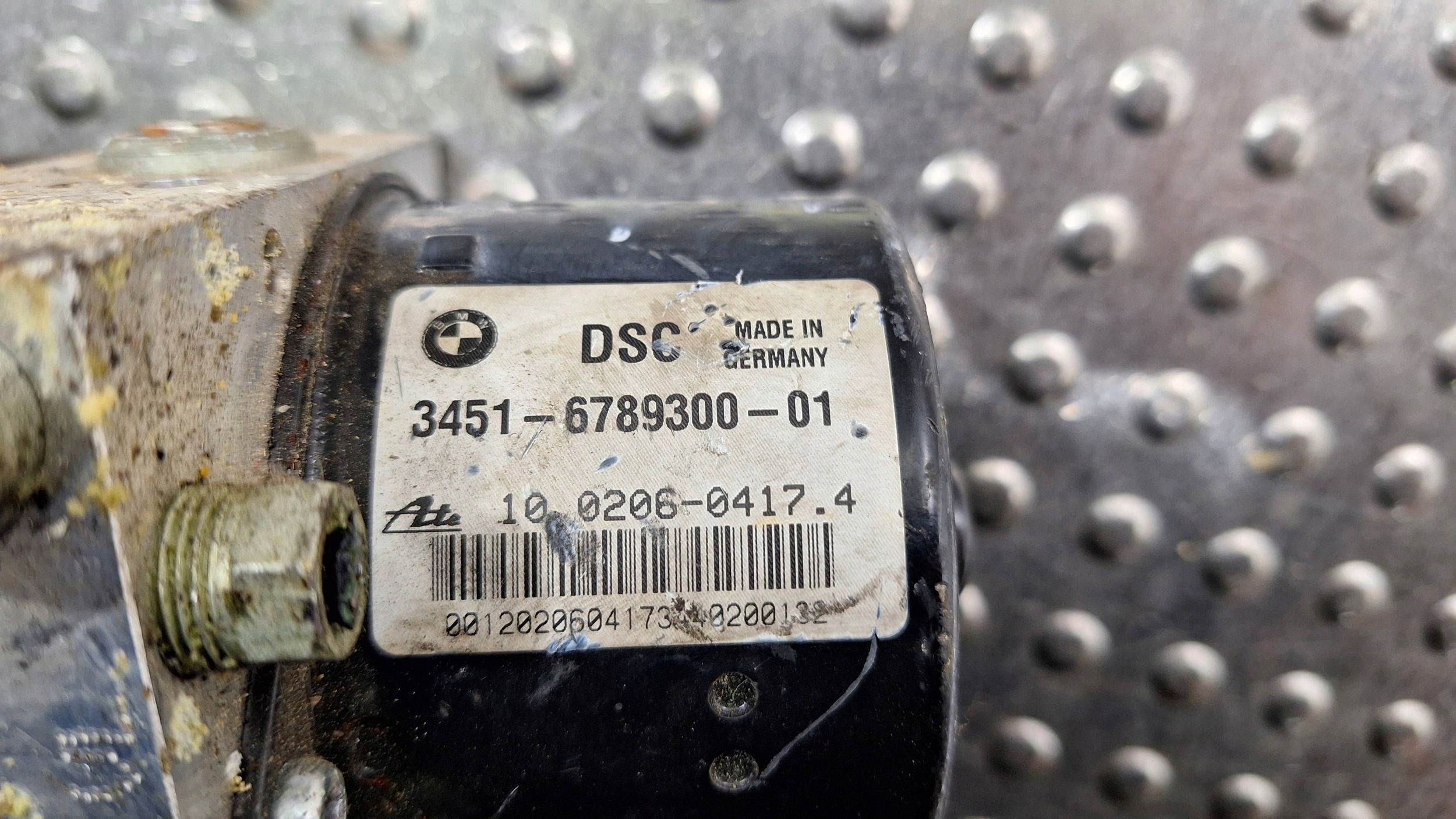 Pompe Unité de contrôle ABS 6789301 6789300 BMW E81 E87 E90 E91 E92 E93