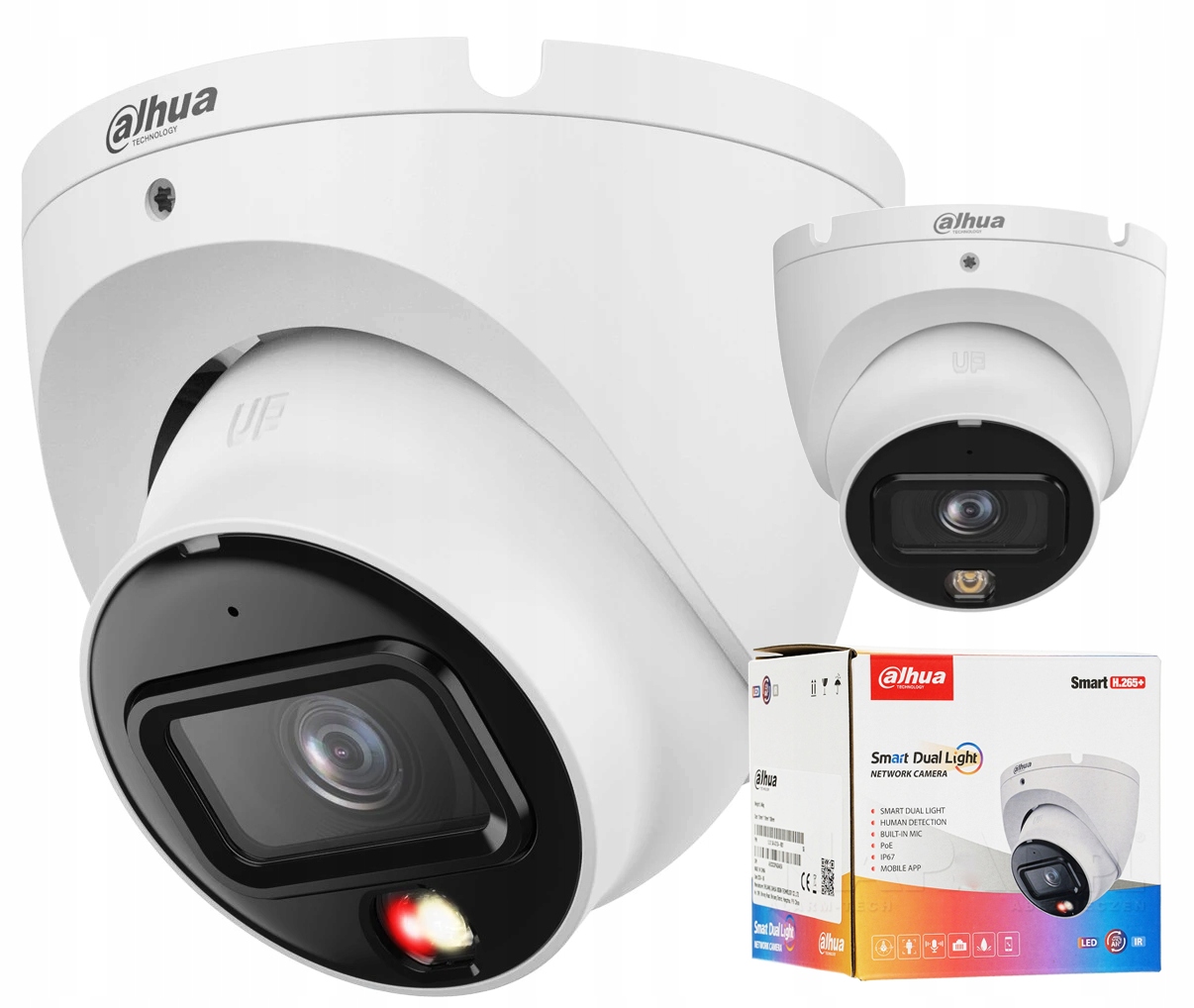 Ip kamera 8MPx IPC-HDW1839T-A-IL-0280B Dahua Venkovní s mikrofonem