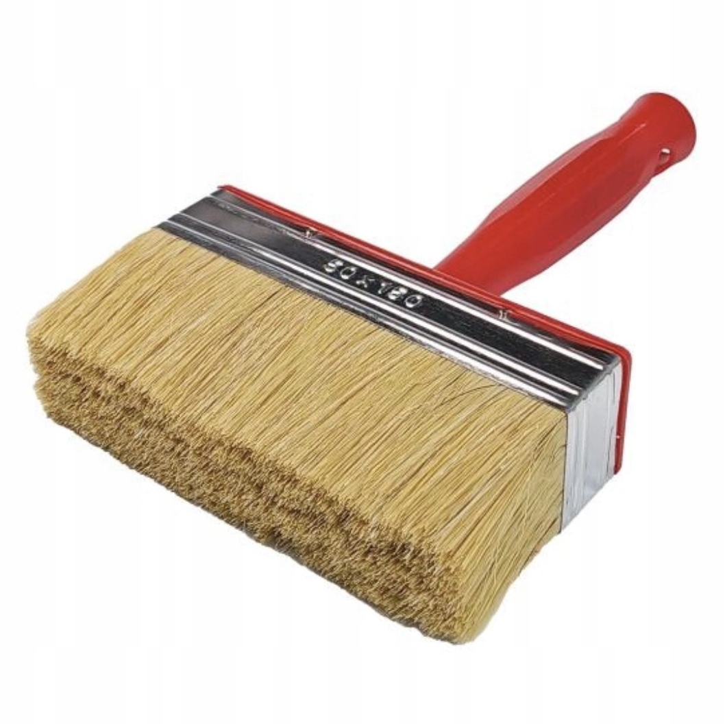 Duży Pędzel Malarski Prosty Tapetówka 50x150mm Plastikowy