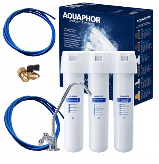 Filtr wody pitnej Aquaphor KRYSZTAŁ A + kran