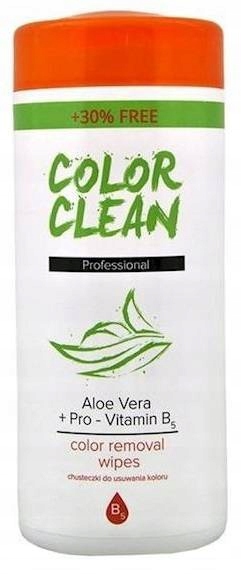 

Color Clean Chusteczki Usuwania Farby Skóry 52 szt