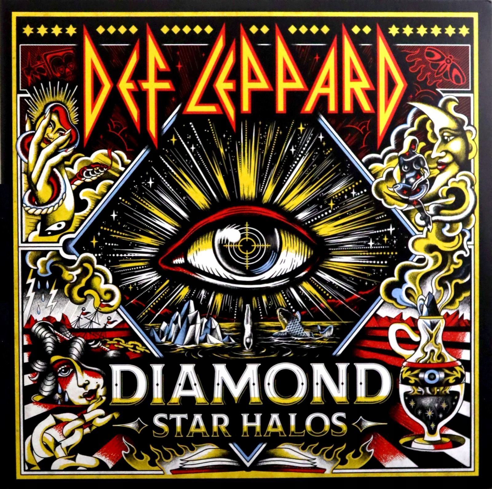 Def Leppard: Diamond Star Halos (colour) (limited)