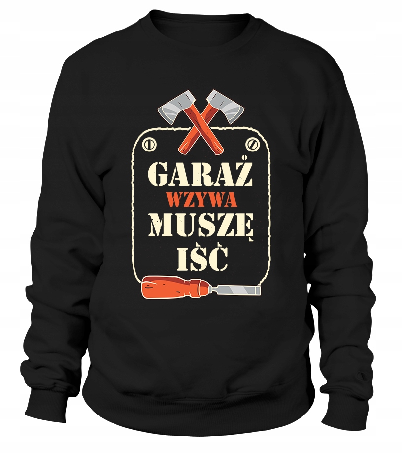 Pánská Mikina Garáž Volá Černá 2XL Pro něj Chlapa Manžela Chlapa