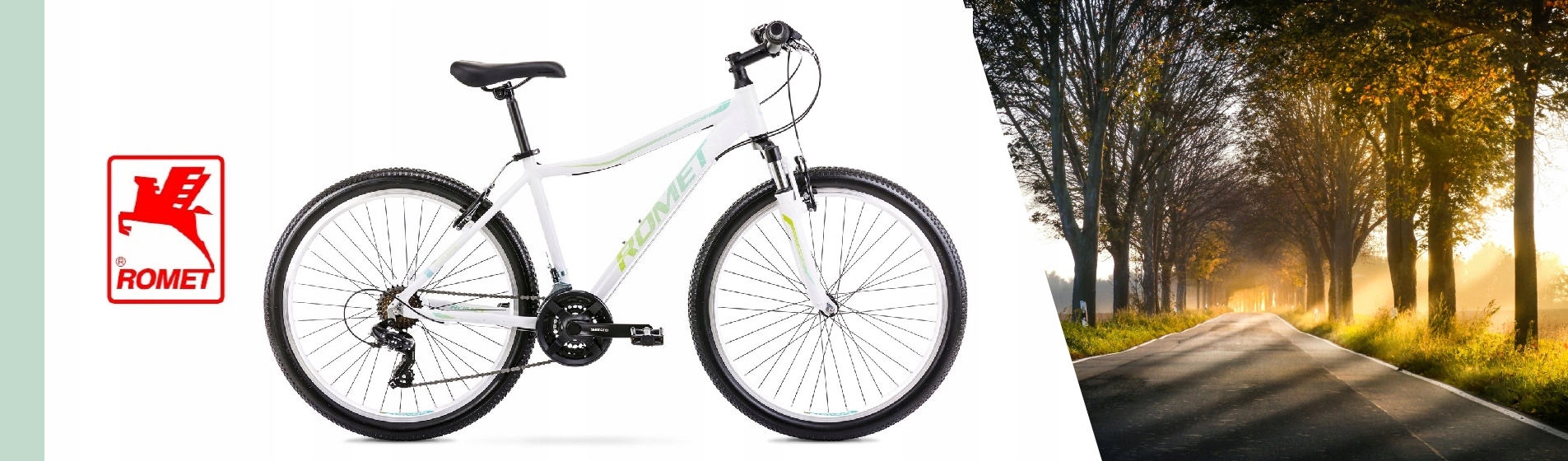 ROWER GÓRSKI MTB ROMET JOLENE 6.0 26 SHIMANO ALU OŚWIETLENIE STOPKA GRATIS Płeć kobieta