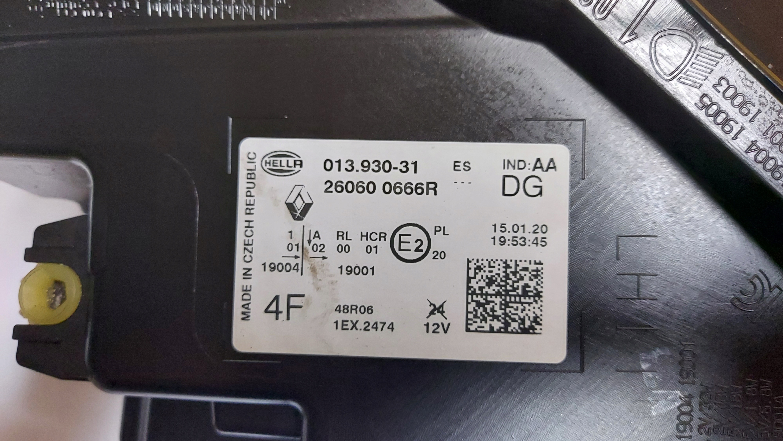 Frontscheinwerfer Renault Captur RJB 260600666R LED Links Scheinwerfer Headlight - Thumbnail 3