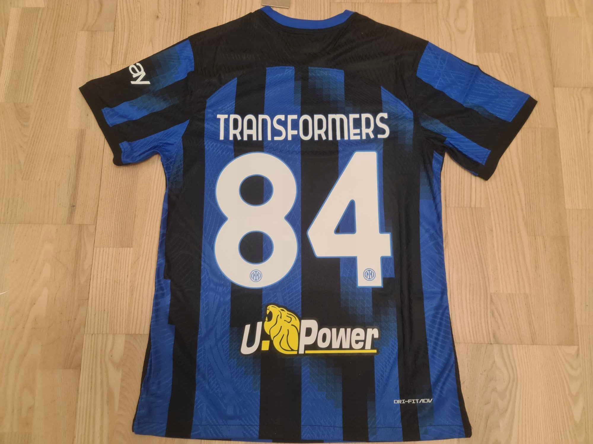 Koszulka custom Player Nike INTER MEDIOLAN Transformers XXL - ostatnia z PL Płeć produkt uniseks