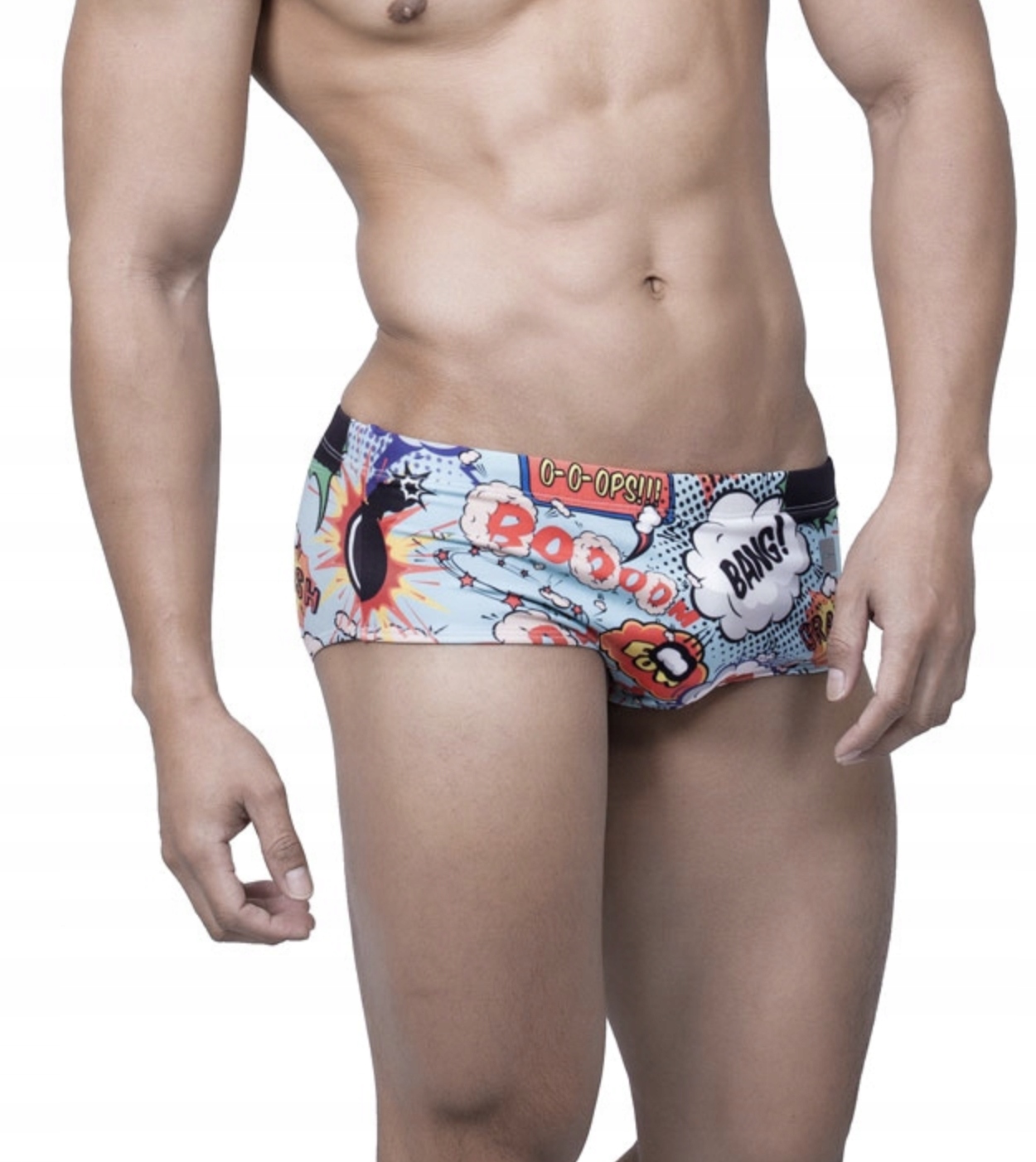KĄPIELÓWKI MĘSKIE BANG! BOOM PRINT BRAZILIAN M Marka inna