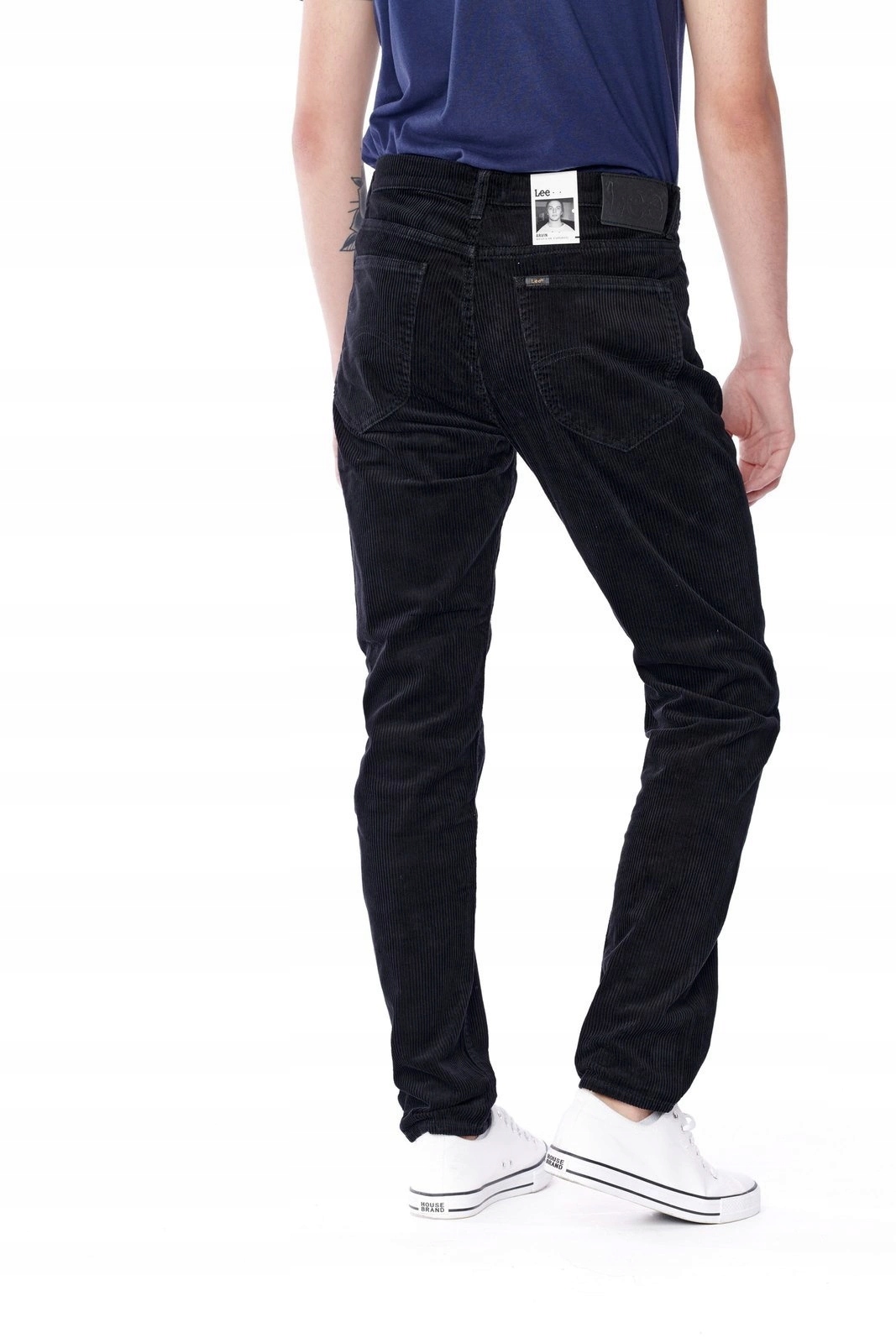 Pánské zúžené kalhoty Lee Austin Black L733DC01 31/34