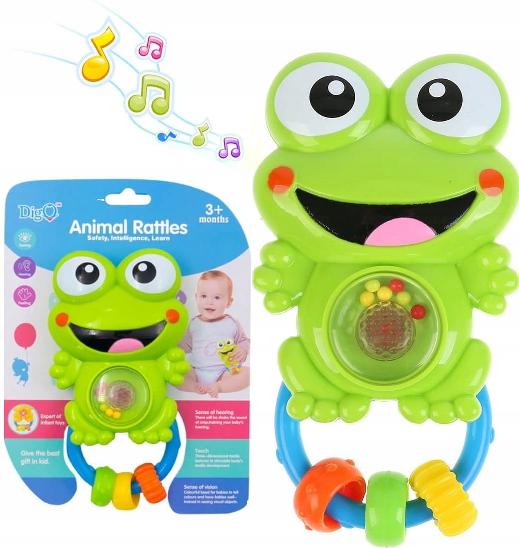 

Grzechotka Sensoryczna Gryzak Dźwięk Światełko