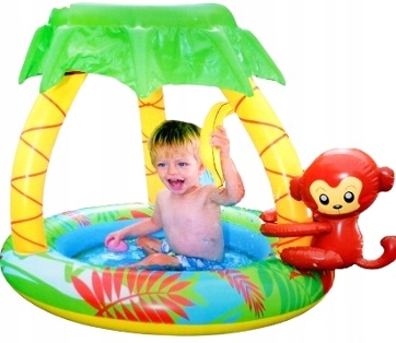 

Basen Z Daszkiem dla dziecka 102 x 102 cm Wyspa