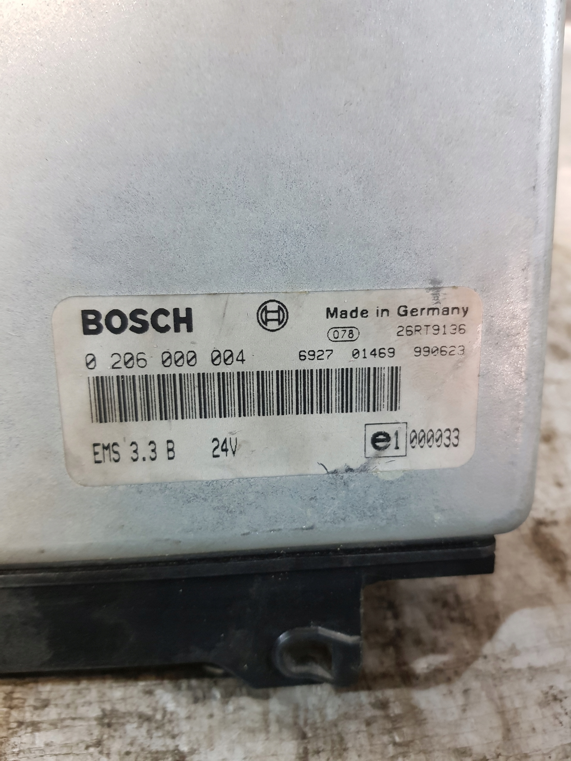 control unit IVECO BOSCH OE 26RT9136 0206000004