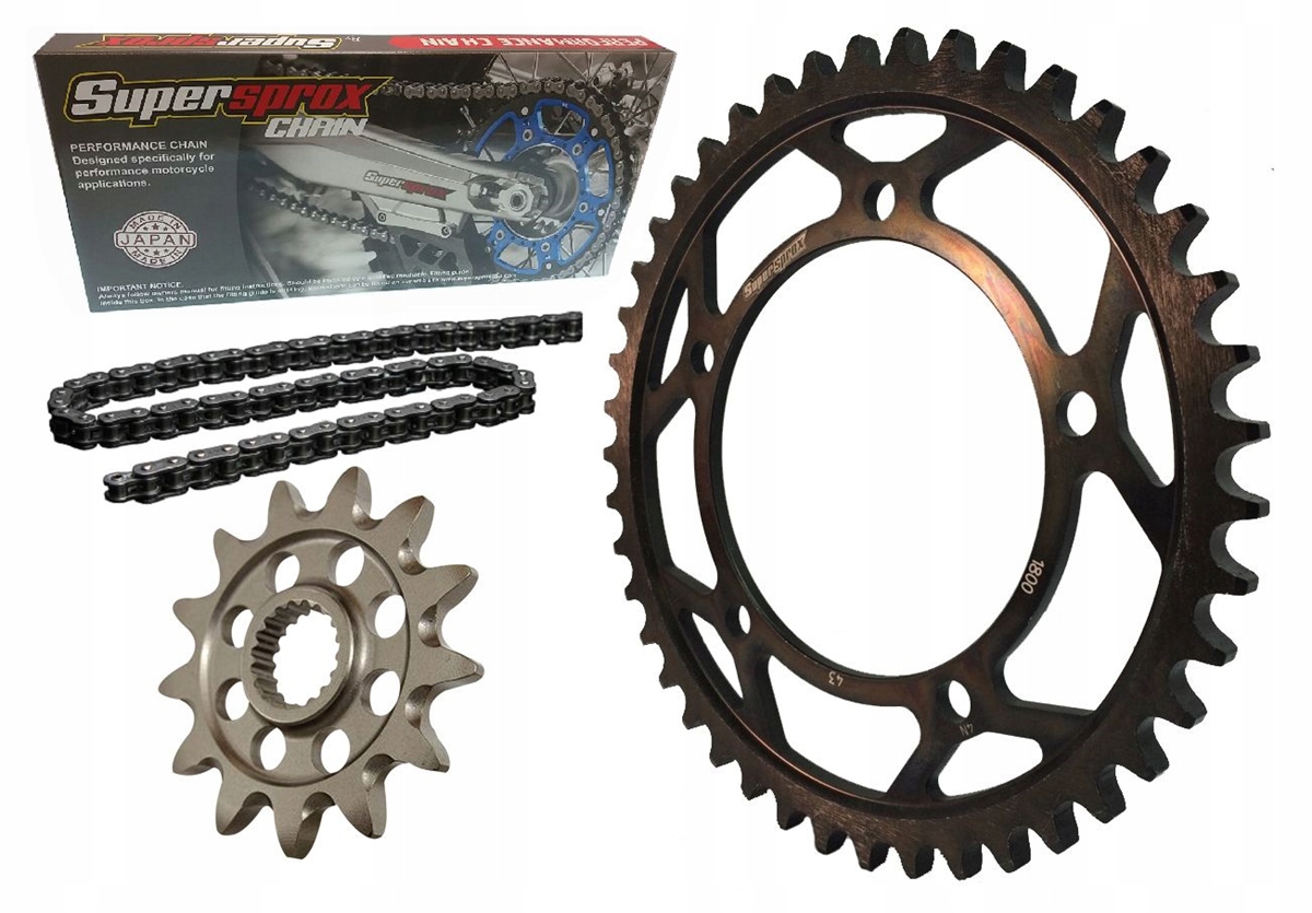 ZSR0451-855:45.28977 - YAMAHA XT 660 R X SUPER 04-15 комплект привода SPX