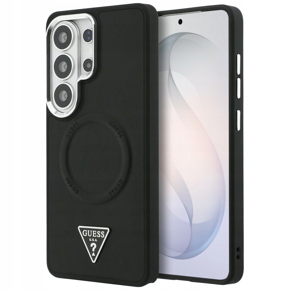 Guess Embossed MagSafe pouzdro Ochranné kryt obal pro Galaxy S26 Ultra