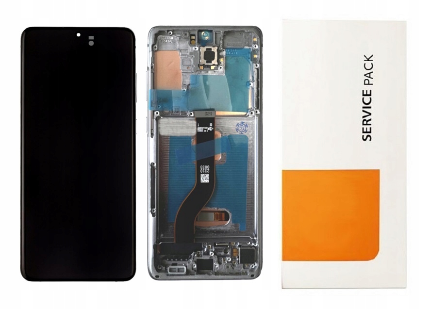 Nowy Ekran LCD Samsung S20 Plus 5G SM-G986B Z Ramką Czarny