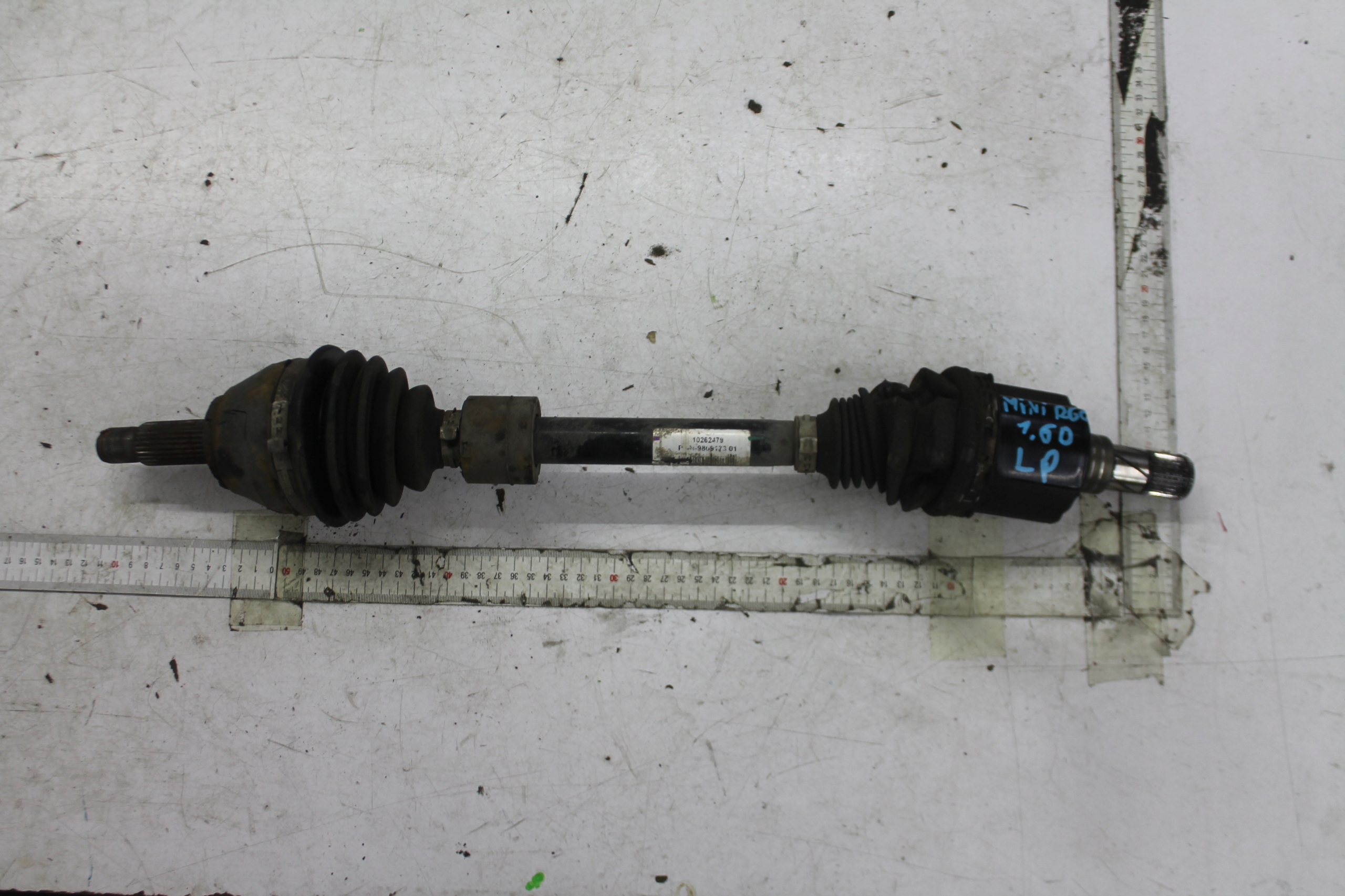 semi-axis left front 9809173 MINI R60 1.6D 10-17