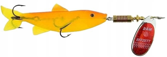 Błystka Dam Effzett Minnow Spinner 5g Red/Glitter