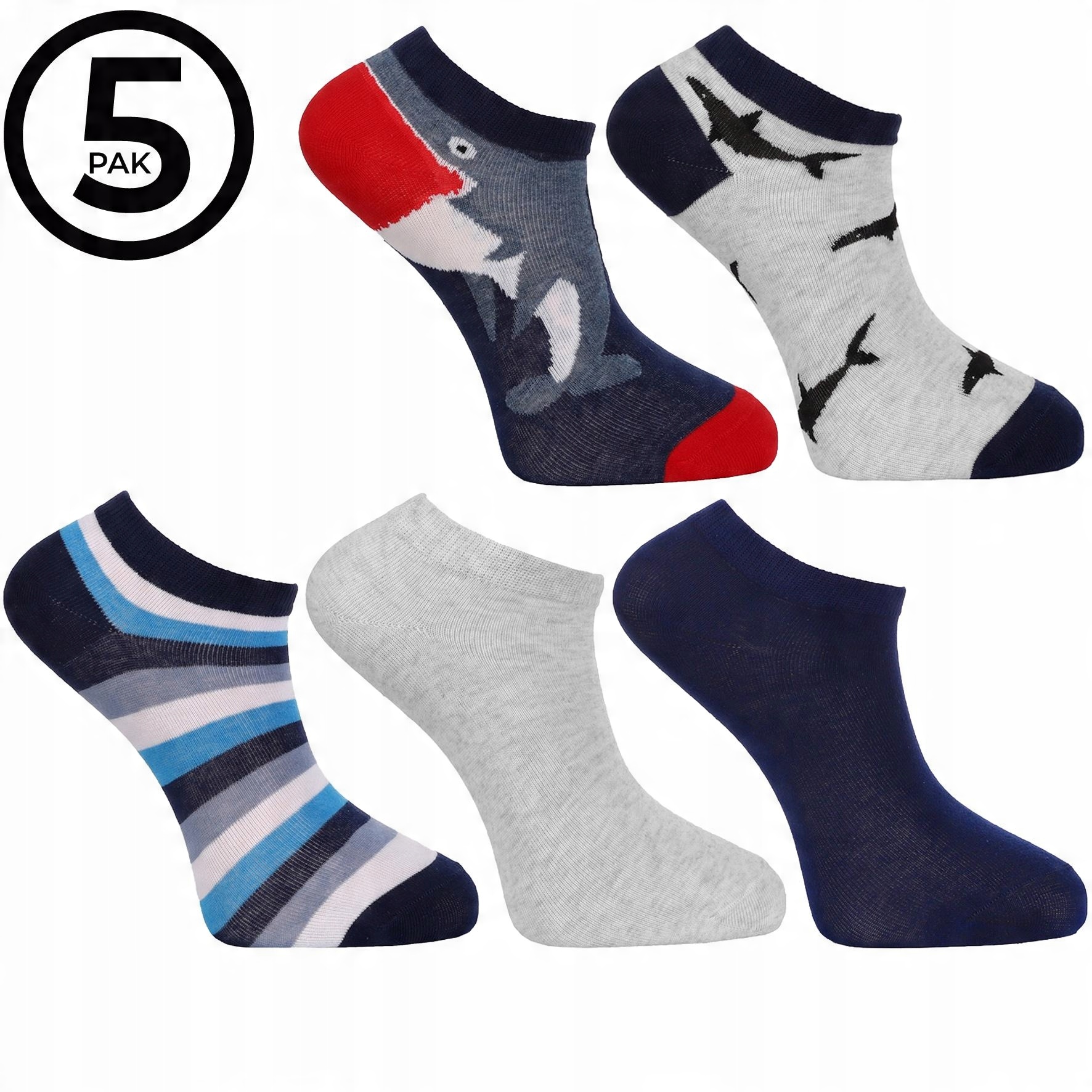 

Moraj 5x stopki chłopięce 35-38 MIX Kolor