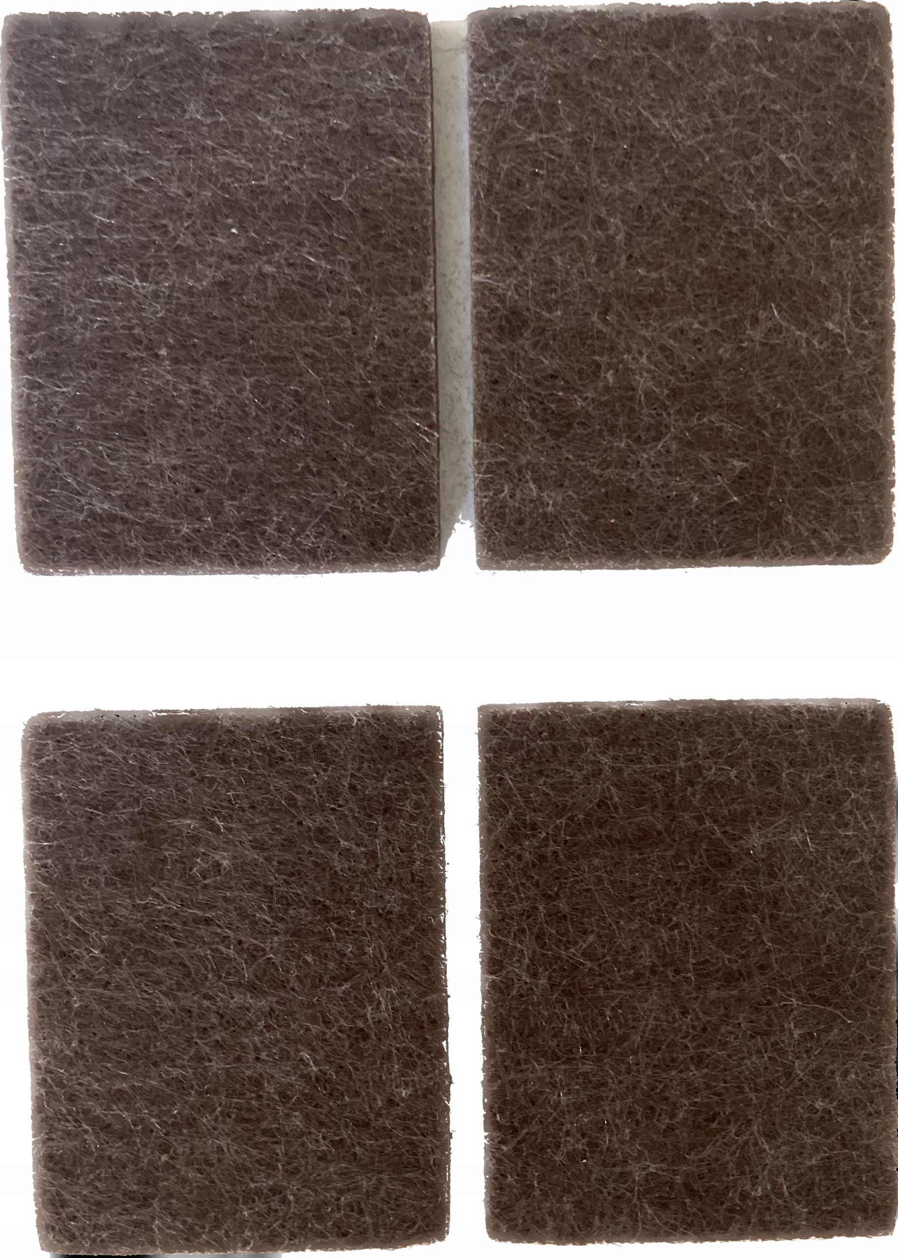 

Podkładki Pod Meble Krzesła Filcowe 45x60MM Brąz 4