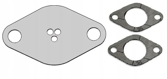 Zaślepka EGR 1.9 CDTi OPEL Vectra C Zafira B