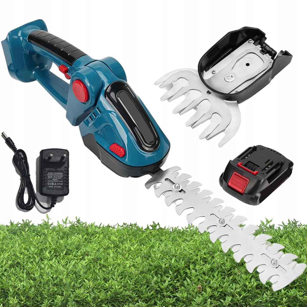 Elektrické Nůžky 24V Pro Živý Plot Keřů Větví Zahradní nůžky 500W 1.5Ah Aku