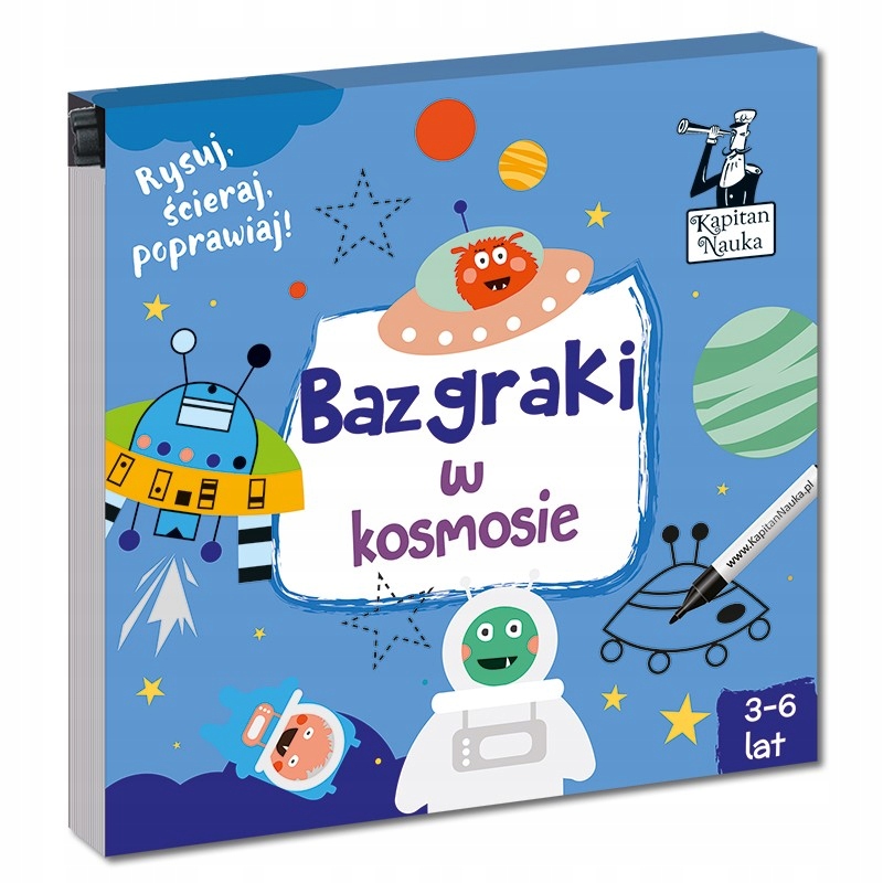 Kapitan Nauka BAZGRAKI W KOSMOSIE 3-6 lat