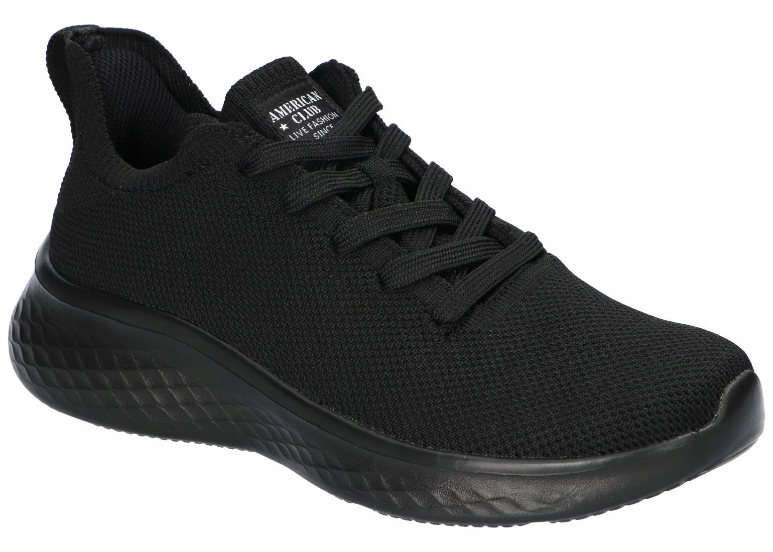 American HA95 Tenisky Sportovní Boty Paměťová Vložka Systém Easy-ins Bk 39