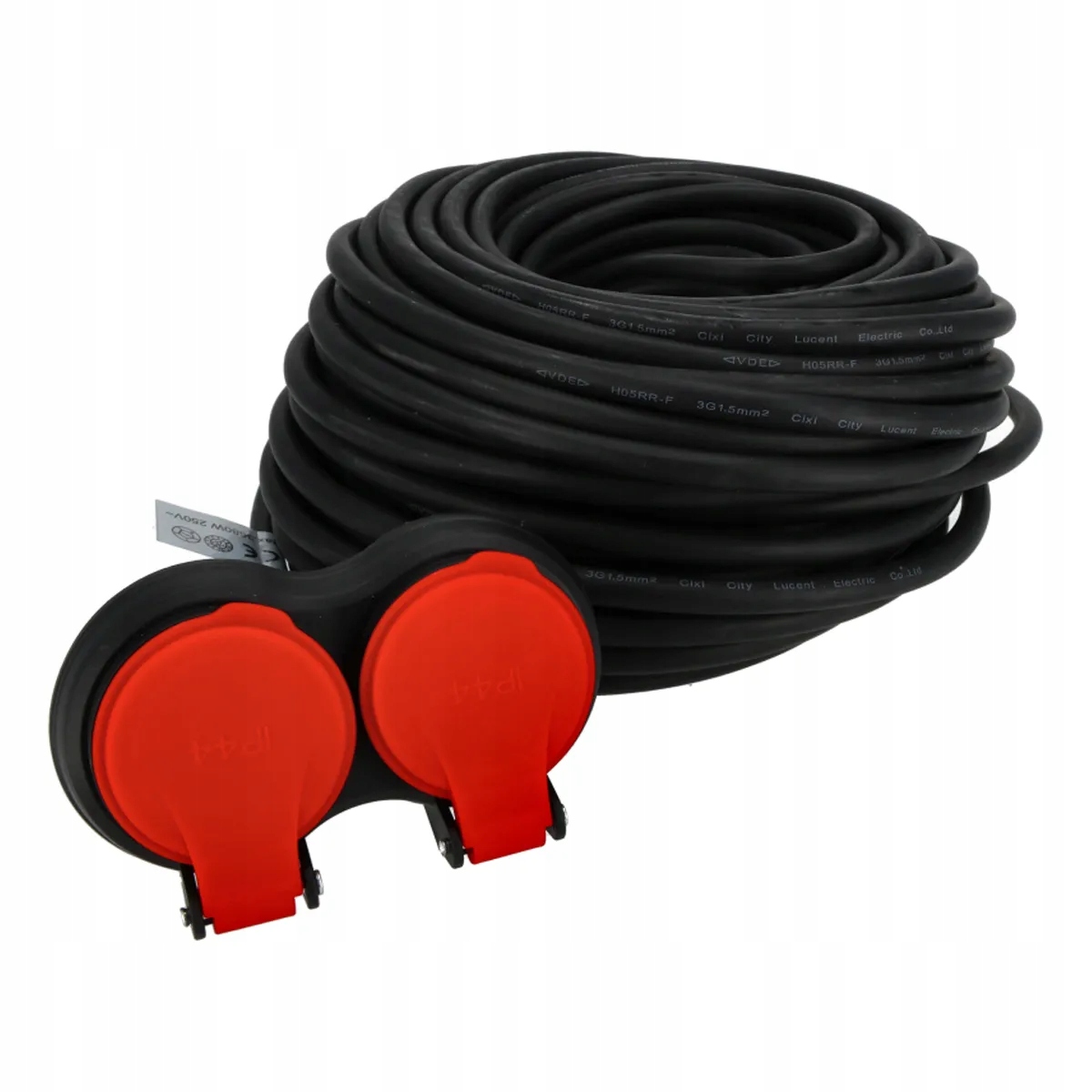 Predlžovací Kábel 2 gn. 3x1,5 mm 40 m