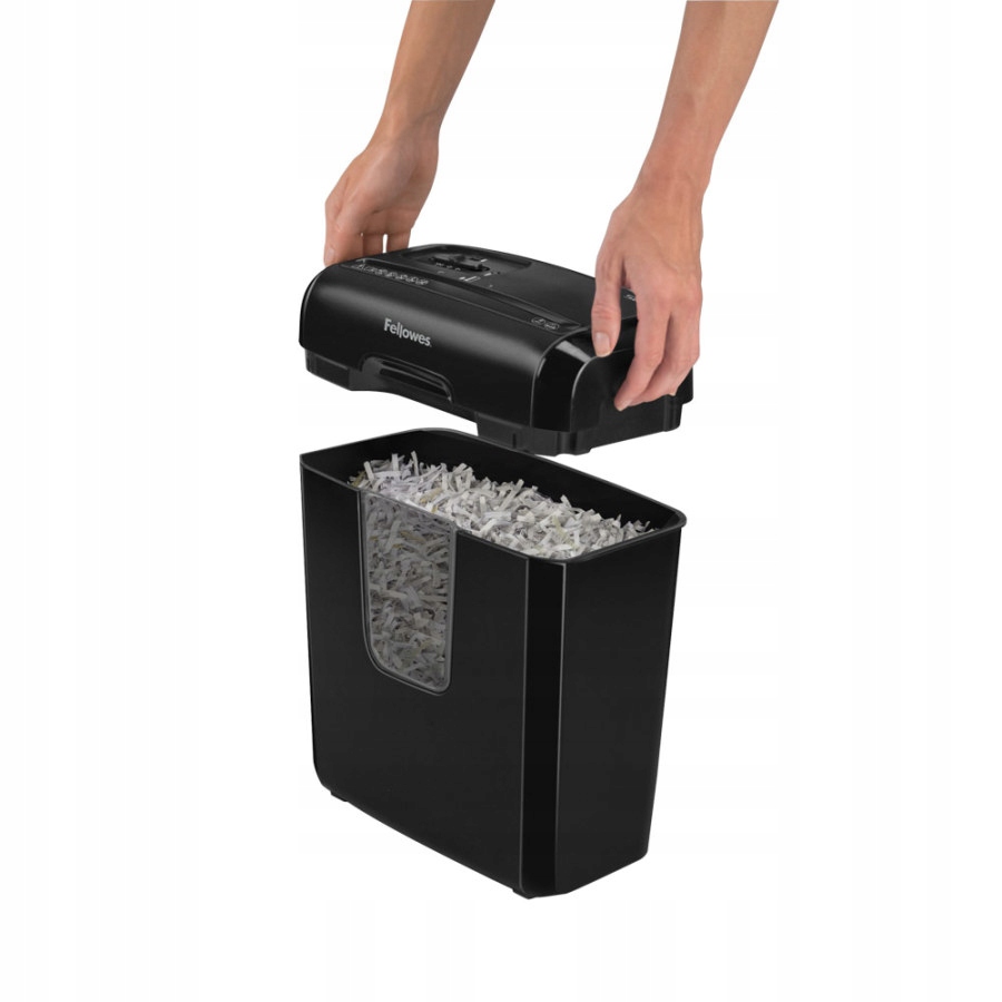 NISZCZARKA DO PAPIERU DOKUMENTÓW FELLOWES 6C RODO ścinki 4x35mm Marka Fellowes