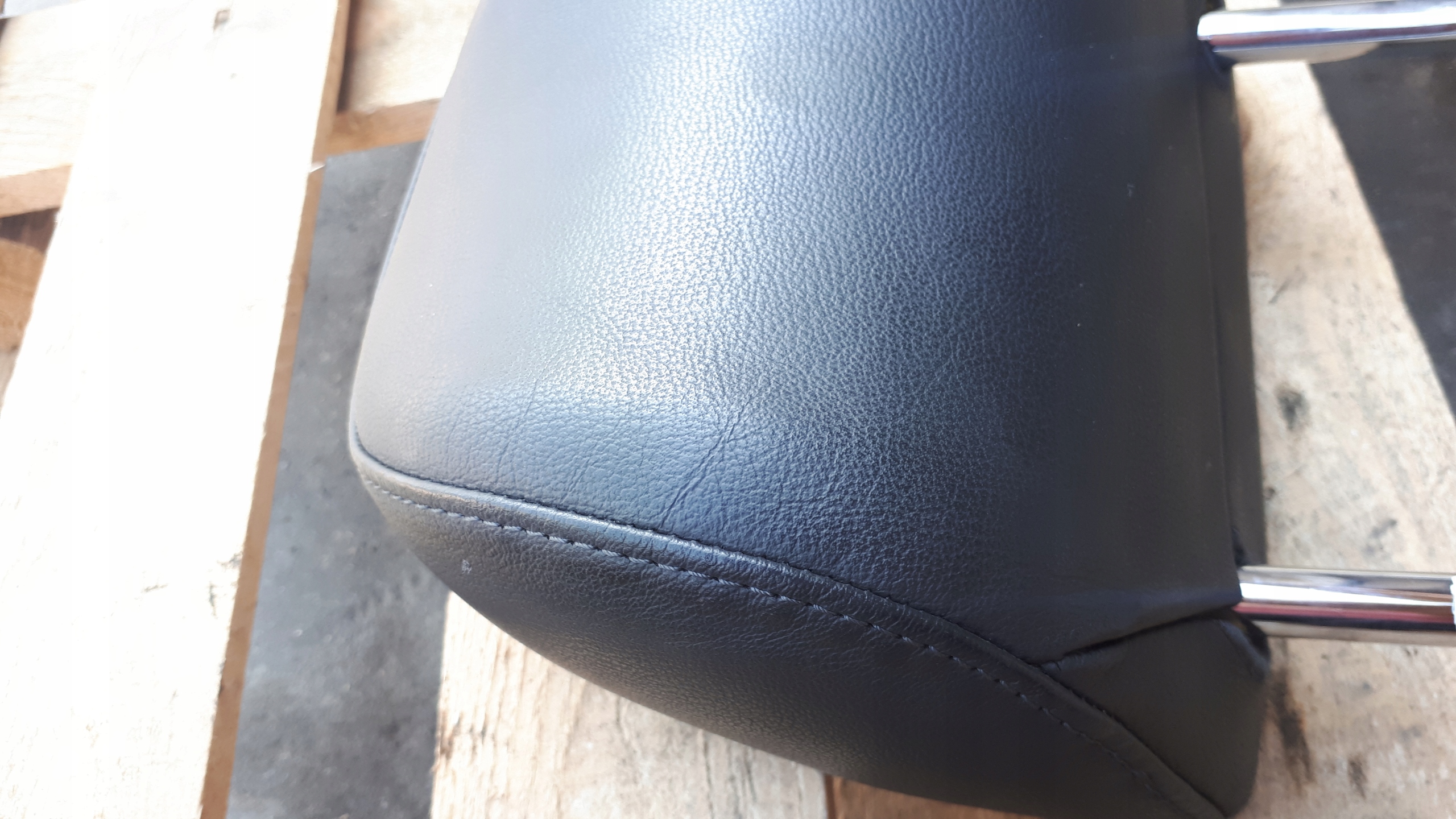 A5 8T rest seat front black leather A4 B8