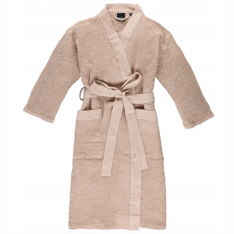 Saunový župan Rento Kenno L/XL Světle béžový Luxus a pohodlí z Finska