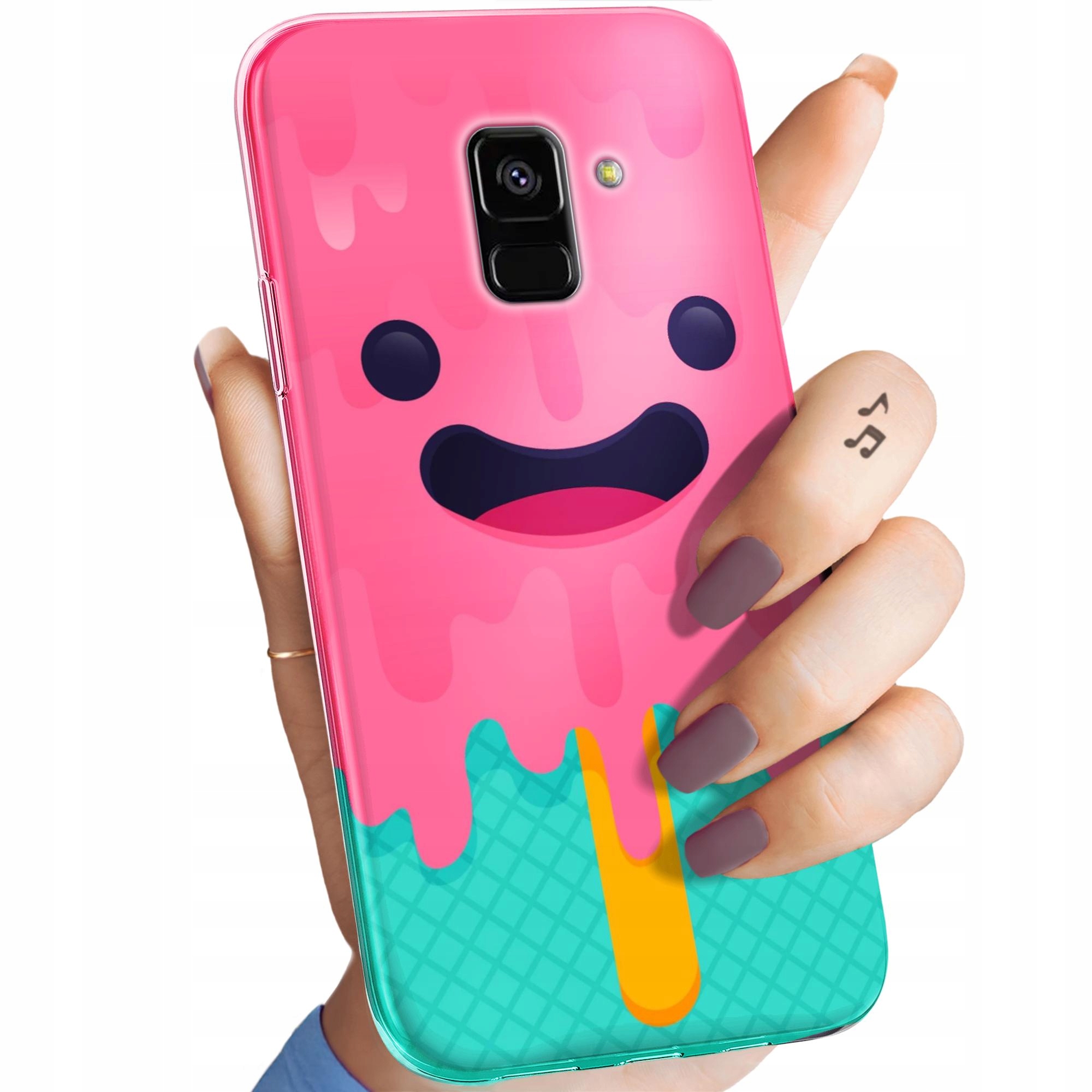 Etui Do Samsung Galaxy A5/A8 2018 Candy Cukierki Słodycze Słodkie