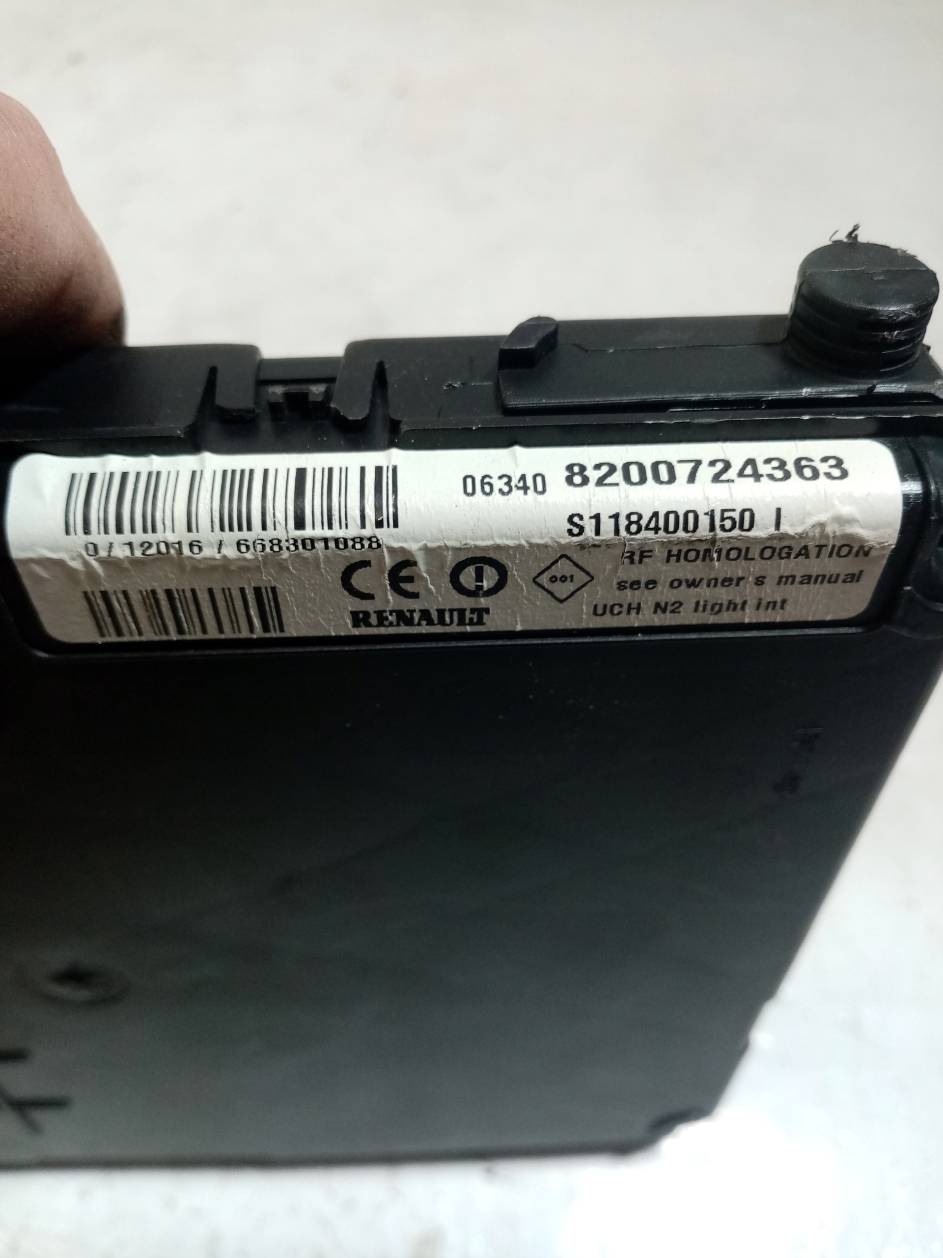 modul UCH RENAULT SCENIC 2 2006 8200724363