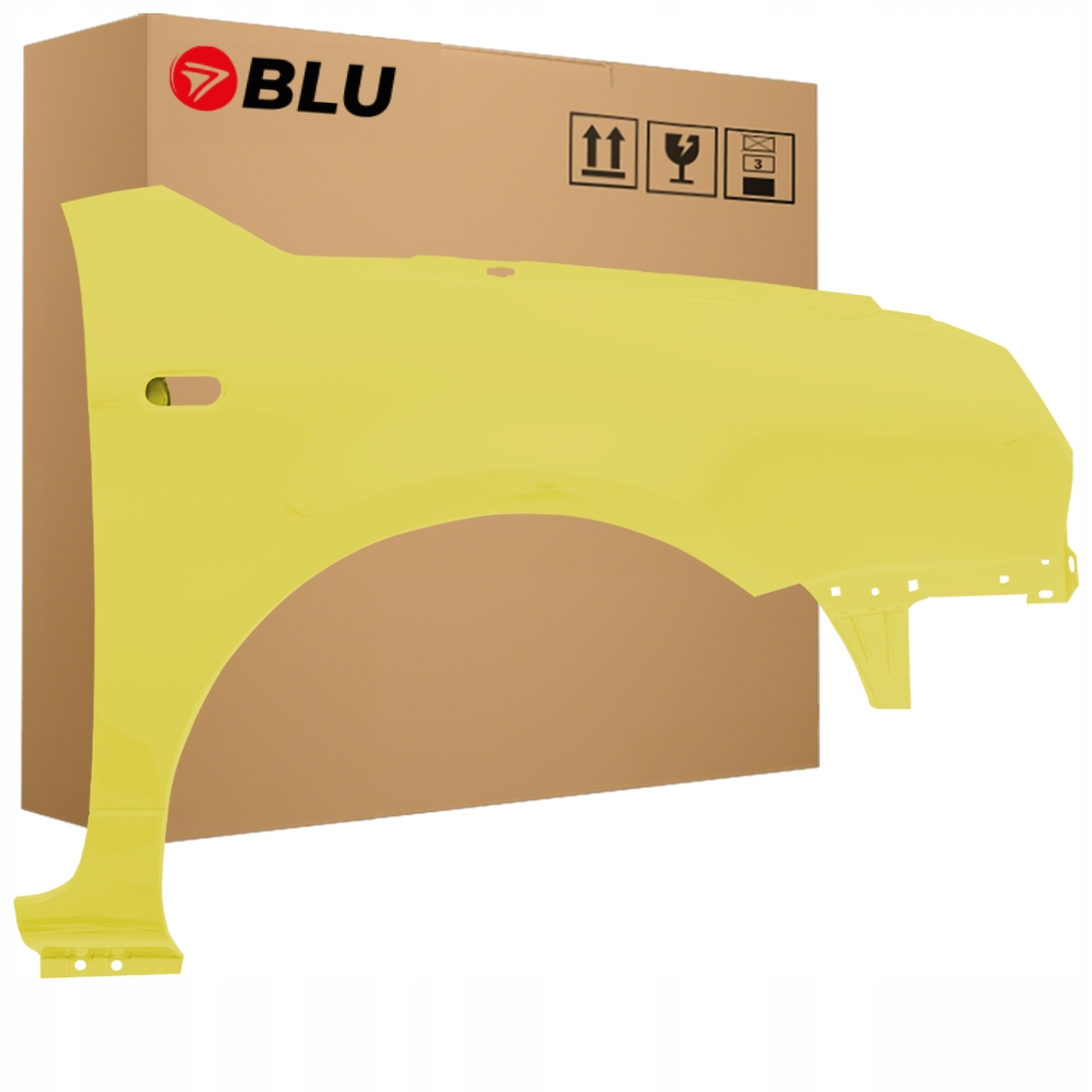 Blu Blatník Vw Lupo LD1B pravý žlutý 98-05 přední