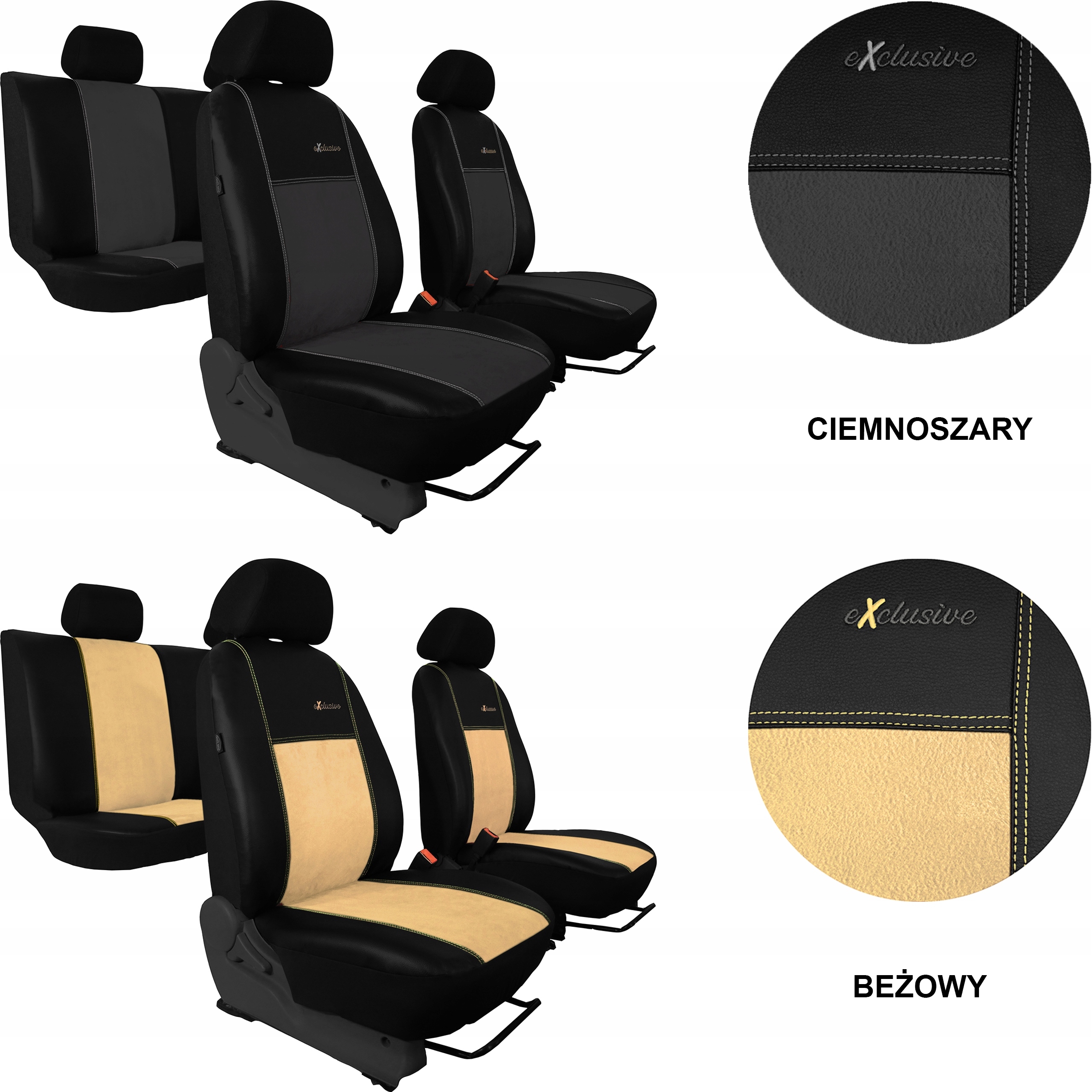 POKROWCE MIAROWE ALICANTE do ALFA ROMEO 159 SW Rodzaj Dedykowane