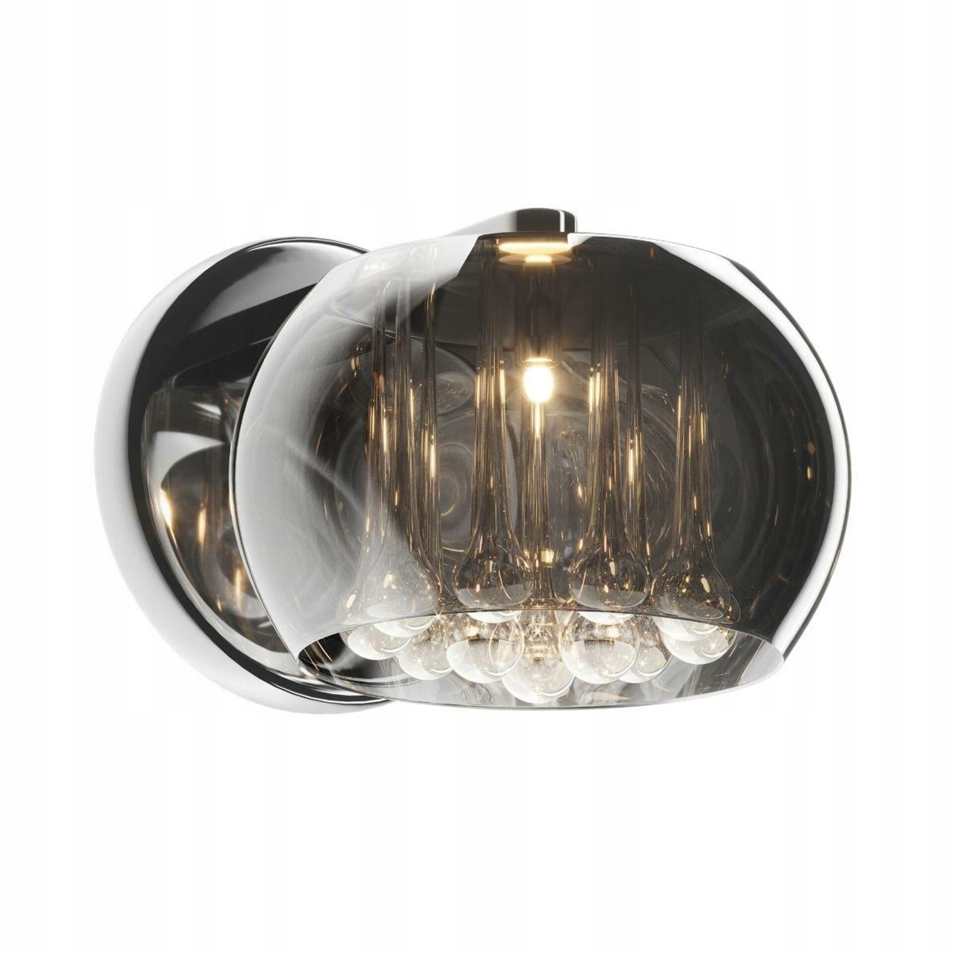 Zumaline Nástenné svietidlo Crystal W0076-01D-F4FZ