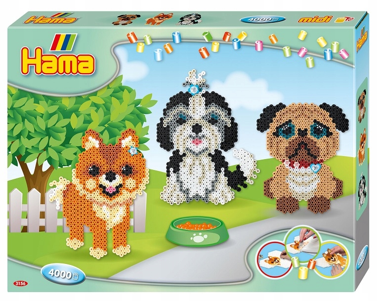 HAMA MIDI 3156 KORALIKI DO PRASOWANIA PSIAKI 4000